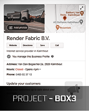 Render Fabric Project boX3 Business Optimization SMALL